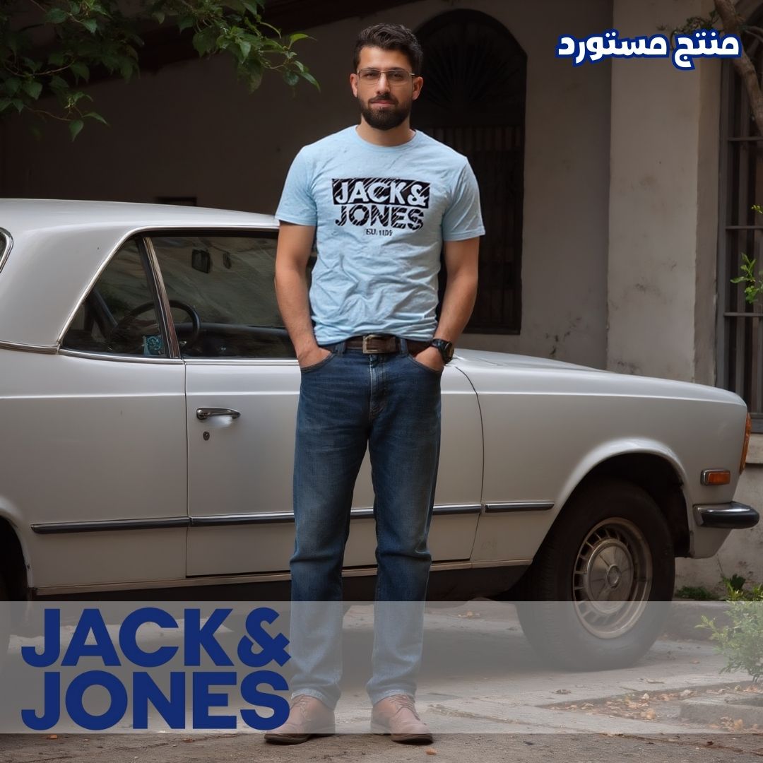 (3 قطع PACK) jack & jones t shirt