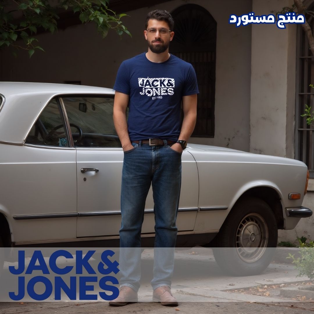 (3 قطع PACK) jack & jones t shirt