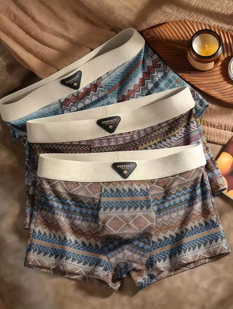 بوكسور فايق النعومة vintage (باك 3 قطع)