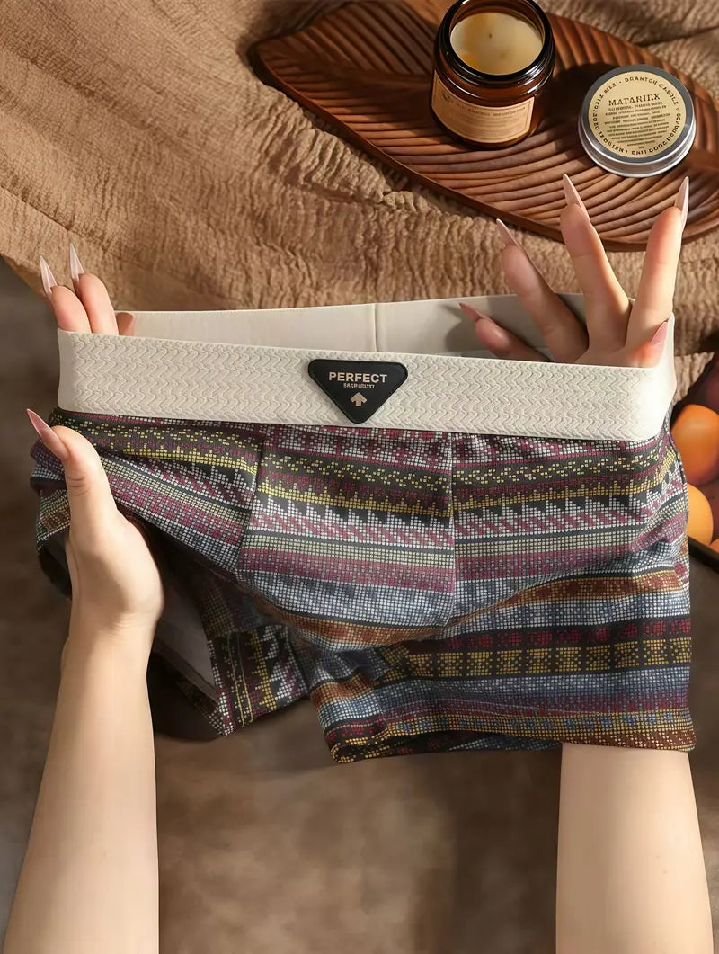 بوكسور فايق النعومة vintage (باك 3 قطع)